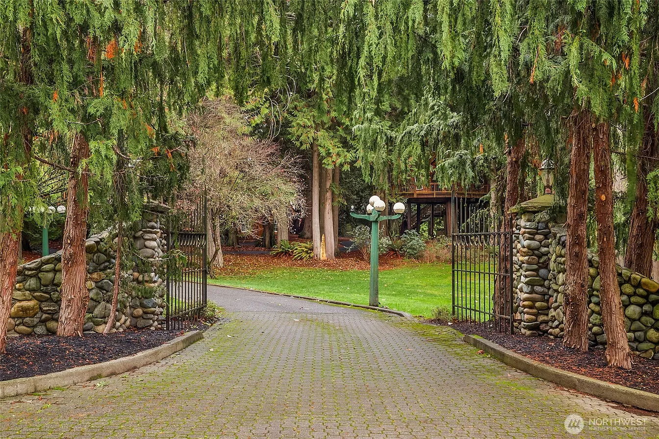 Gated entrance