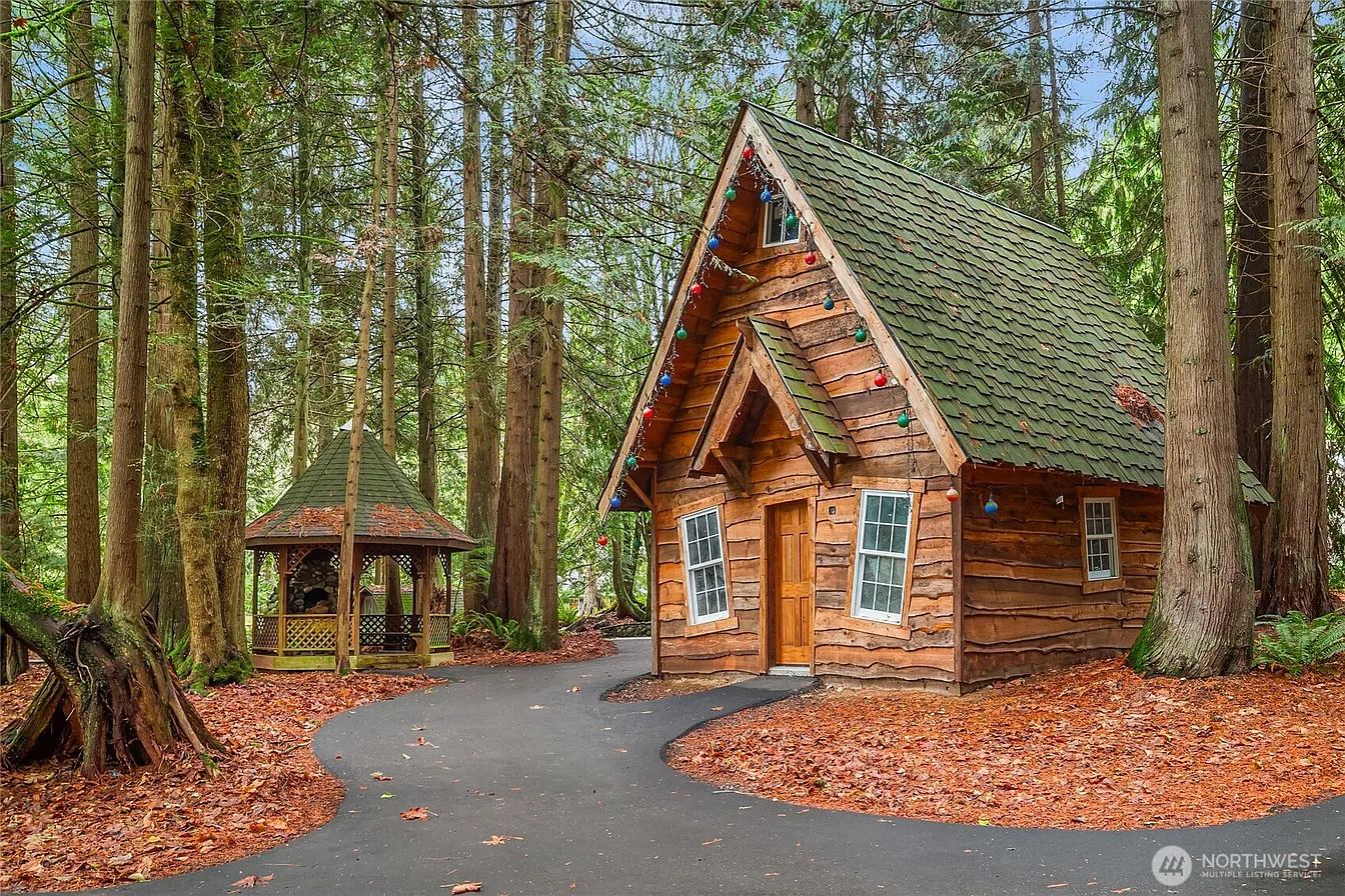 Guest cottage and gazebo
